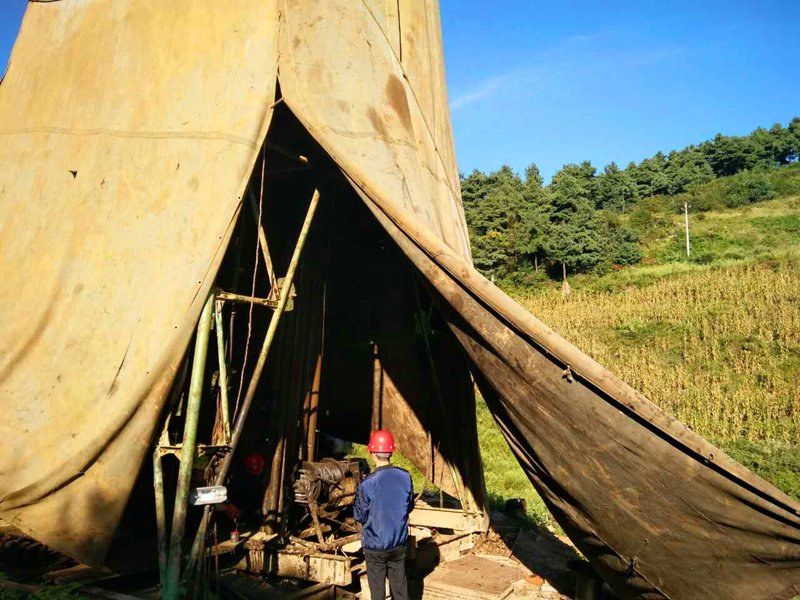 貴州開元鉆孔驗(yàn)收記事